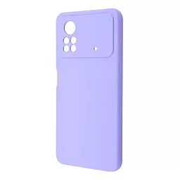 Чехол Wave Full Silicone Cover для Xiaomi Poco X4 Pro 5G Light Purple
