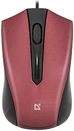 Компьютерная мышка Defender Optimum MS-950 USB (52951) Red - фото Компьютерная мышка Defender Optimum MS-950 USB (52951) Red