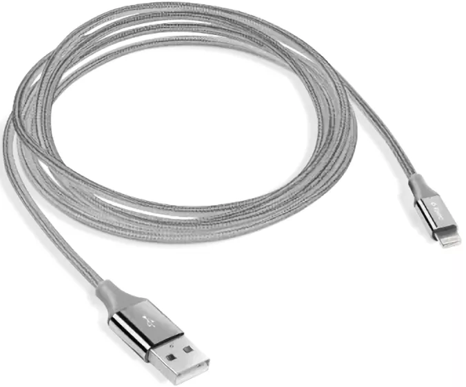 Кабель Ttec 2DK16UG USB-A - Lightning 10.5w 1.2м cable Space/Gray - фото 3