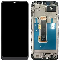 Дисплей Nokia G22 с тачскрином и рамкой, Black - фото Дисплей Nokia G22 с тачскрином и рамкой, Black