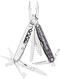 Мультитул Leatherman Juice CS4 (831987) Granite Gray Подарочная коробка, кожаный чехол