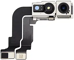 Фронтальная камера Apple iPhone 15 Pro, 12MP, с датчиком приближения, Original - снят с телефона - фото Фронтальная камера Apple iPhone 15 Pro, 12MP, с датчиком приближения, Original - снят с телефона
