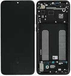 Дисплей Xiaomi Mi 9 Lite, Mi CC9 з тачскріном і рамкою, (OLED), Black