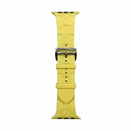 Сменный ремешок для умных часов Apple Watch Hermes 38/40/41mm Light Yellow