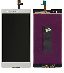 Дисплей Sony Xperia T2 Ultra (D5303, D5306, D5322) с тачскрином, оригинал, White - фото Дисплей Sony Xperia T2 Ultra (D5303, D5306, D5322) с тачскрином, оригинал, White