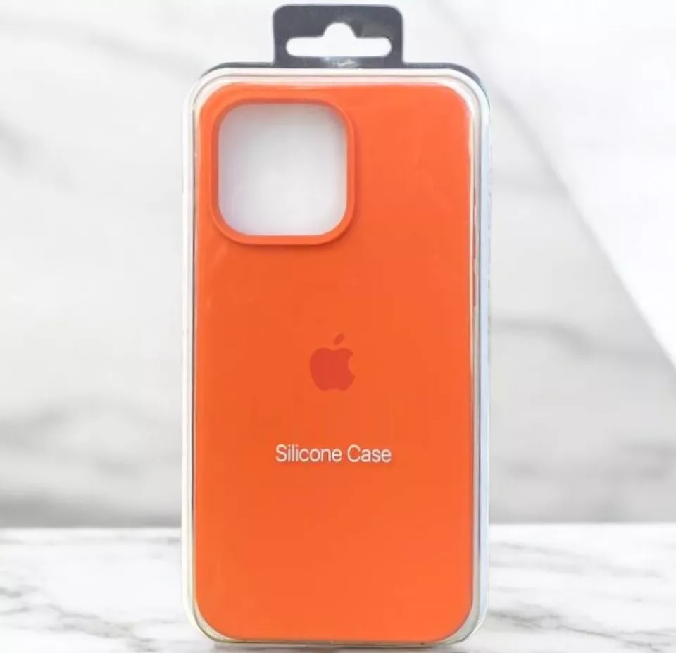 Чохол Silicone Case Full для Apple iPhone 15 Pro Apricot - фото 2