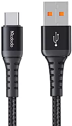 Кабель USB McDodo 3A USB Type-C Cable Black (CA-2271)