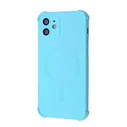 Чехол 1TOUCH Silk Touch Case with MagSafe для Apple iPhone 12 Turquoise