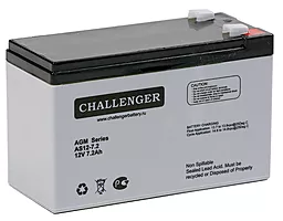 Акумуляторна батарея Challenger 12V 7.2Ah (AS12-7.2)