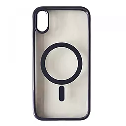 Чехол Epik Clear Color MagSafe Case Box для Apple iPhone XS Dark Purple