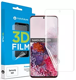 Защитная пленка MakeFuture 3D Samsung Galaxy S20 Clear (MFT-SS20)