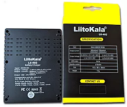 Зарядний пристрій LiitoKala Lii-402 (4 канали) - мініатюра 6