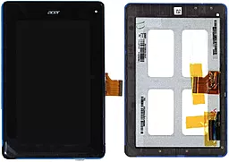 Дисплей для планшету Acer Iconia Tab B1-A71 + Touchscreen with frame Blue - фото Дисплей для планшету Acer Iconia Tab B1-A71 + Touchscreen with frame Blue