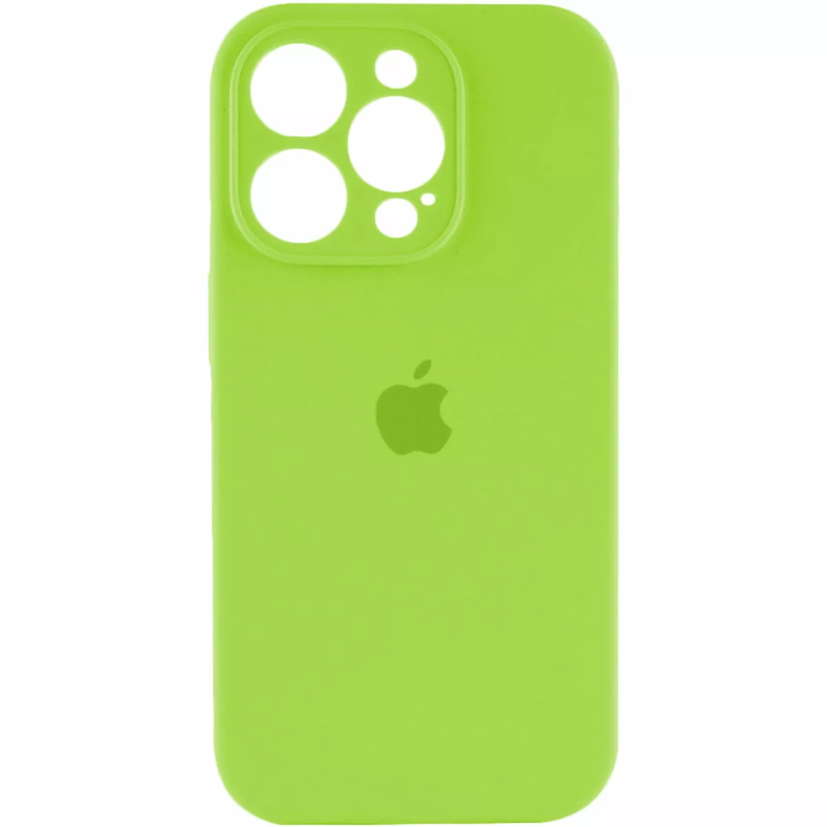 Чохол Silicone Case Full Camera для Apple iPhone 13 Pro Max  Shiny Green - фото 1