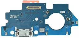 Нижняя плата Samsung Galaxy M35 M356 с разъемом зарядки и микрофоном - фото Нижняя плата Samsung Galaxy M35 M356 с разъемом зарядки и микрофоном