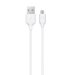 Кабель Ttec USB-A - micro USB 12w 2.4a 1.2м cable White (2DK7530B) - фото Кабель Ttec USB-A - micro USB 12w 2.4a 1.2м cable White (2DK7530B)