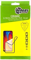 Захисне скло Dengos Ceramic Film для Samsung Galaxy M22 Black (TGCF-13)