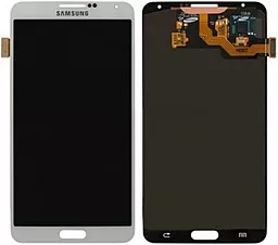 Дисплей Samsung Galaxy Note 3 N900 з тачскріном, оригінал, White