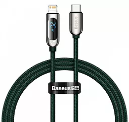 Кабель USB PD Baseus Display 20W USB Type-C - Lightning Cable Green (CATLSK-06)