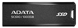Накопичувач SSD ADATA SD610 1TB USB3.2 Gen2 Black (SC610-1000G-CBK/RD) - мініатюра 6