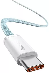 Кабель Baseus Dynamic USB Type-C - Type-C 100w 5a 1м PD cable Blue (CALD000203) - мініатюра 3 Кабель Baseus Dynamic USB Type-C - Type-C 100w 5a 1м PD cable Blue (CALD000203) - мініатюра 3