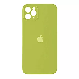 Чехол Silicone Case Full Camera Square для Apple IPhone 11 Pro Flash