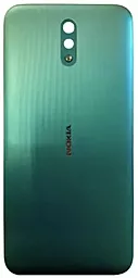 Задняя крышка корпуса Nokia 2.3 со стеклом камеры Original Cyan Green - фото Задняя крышка корпуса Nokia 2.3 со стеклом камеры Original Cyan Green