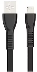 Кабель Baseus Tough USB-A - micro USB 12w 2.4a 1м cable Black (CAMZY-B) - фото Кабель Baseus Tough USB-A - micro USB 12w 2.4a 1м cable Black (CAMZY-B)