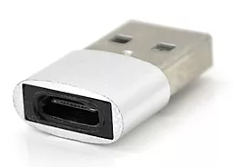 Адаптер-переходник EasyLife M-F USB-A -> Type-C Silver