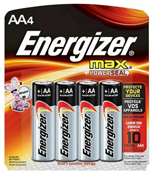 Батарейки Energizer AA / LR06 MAX 4шт - фото 1