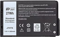 Акумулятор для ноутбука Dell Latitude 12 7202 J7HTX / 7.4V 3600mAh / NB441945 PowerPlant