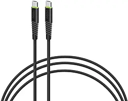 Кабель Intaleo CBFLEXTT1 USB Type-C - Type-C 18w 3a 1.2м PD cable Black (1283126504082) - фото Кабель Intaleo CBFLEXTT1 USB Type-C - Type-C 18w 3a 1.2м PD cable Black (1283126504082)