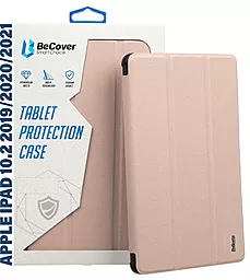 Чехол для планшета BeCover Tri Fold Hard для Apple iPad 10.2 2019/2020/2021 Pink (711127) - фото Чехол для планшета BeCover Tri Fold Hard для Apple iPad 10.2 2019/2020/2021 Pink (711127)