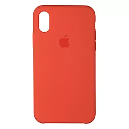 Чехол Silicone Case для Apple iPhone XS Max Apricot