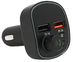FM-трансмітер Voltronic Q2 15.5w 2xUSB-A ports car charger - фото FM-трансмітер Voltronic Q2 15.5w 2xUSB-A ports car charger
