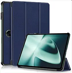 Чохол для планшету BeCover Smart Case для Oppo Pad Neo (OPD2302)/ Oppo Pad Air2 11.4" Deep Blue (710742) - фото Чохол для планшету BeCover Smart Case для Oppo Pad Neo (OPD2302)/ Oppo Pad Air2 11.4" Deep Blue (710742)