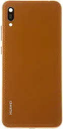 Задняя крышка корпуса Huawei Y6 Pro (2019) Original Amber Brown - фото Задняя крышка корпуса Huawei Y6 Pro (2019) Original Amber Brown