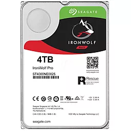 Жесткий диск Seagate 3.5" 4ТБ IronWolf Pro (ST4000NE0025) - фото Жесткий диск Seagate 3.5" 4ТБ IronWolf Pro (ST4000NE0025)