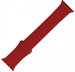 Ремінець Leather Loop Magnet для Apple Watch 42mm/44mm  | Series 1/2/3/4/5/6/SE Vine-red
