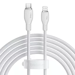 Кабель Baseus Pudding Series USB Type-C - Lightning 20w 3a 1.2м PD сable White (P10355701221-00) - фото Кабель Baseus Pudding Series USB Type-C - Lightning 20w 3a 1.2м PD сable White (P10355701221-00)