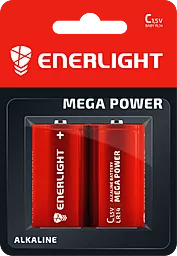 Батарейки Enerlight С / RL14 Mega Power 2шт 1.5 V