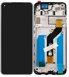 Дисплей Tecno Spark 6 (KE7) с тачскрином и рамкой, Black