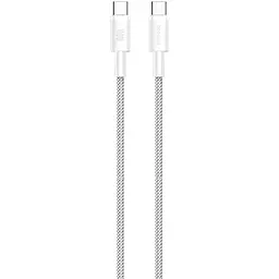 Кабель Proove Nylo USB Type-C - Type-C 100w 5a 1.5м PD cable White (CCPN11002202) - фото Кабель Proove Nylo USB Type-C - Type-C 100w 5a 1.5м PD cable White (CCPN11002202)