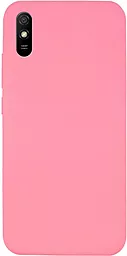 Чехол Epik Silicone Cover Full without Logo (A) Xiaomi Redmi 9A Pink