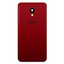 Задняя крышка корпуса Meizu M5C со стеклом камеры Red