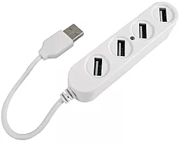 USB хаб EasyLife P-1020 4-in-1 white - фото USB хаб EasyLife P-1020 4-in-1 white