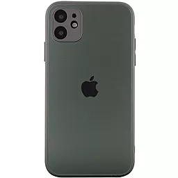 Чохол Epik TPU+Glass Matte Candy Full camera Apple iPhone 11 Green