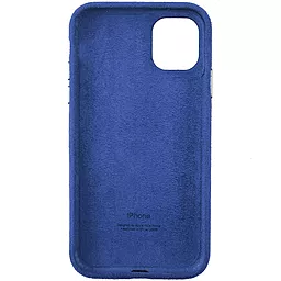 Чехол Epik ALCANTARA Case Full Apple iPhone 11 Blue - миниатюра 2