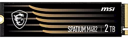 SSD Накопитель MSI Spatium M482 2 TB (S78-440Q730-P83)