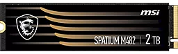 SSD Накопитель MSI Spatium M482 2 TB (S78-440Q730-P83) - фото SSD Накопитель MSI Spatium M482 2 TB (S78-440Q730-P83)